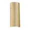 Besa Lighting Torre 14 Wall Sconce, Gold Foil, Polished Nickel Cap Finish, 1x8W LED 8192GF-LED-PN - alternate 1
